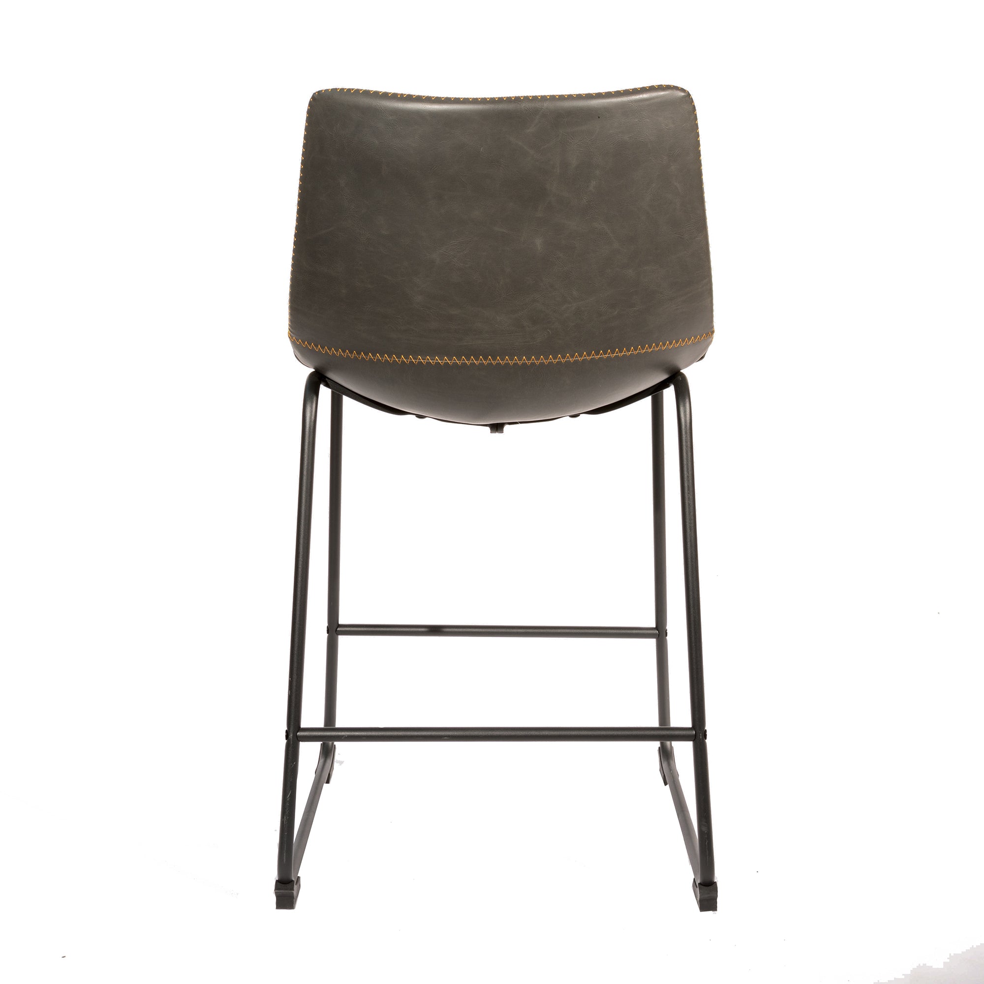 Dexter Grey Set of Two Kitchen Counter Stools